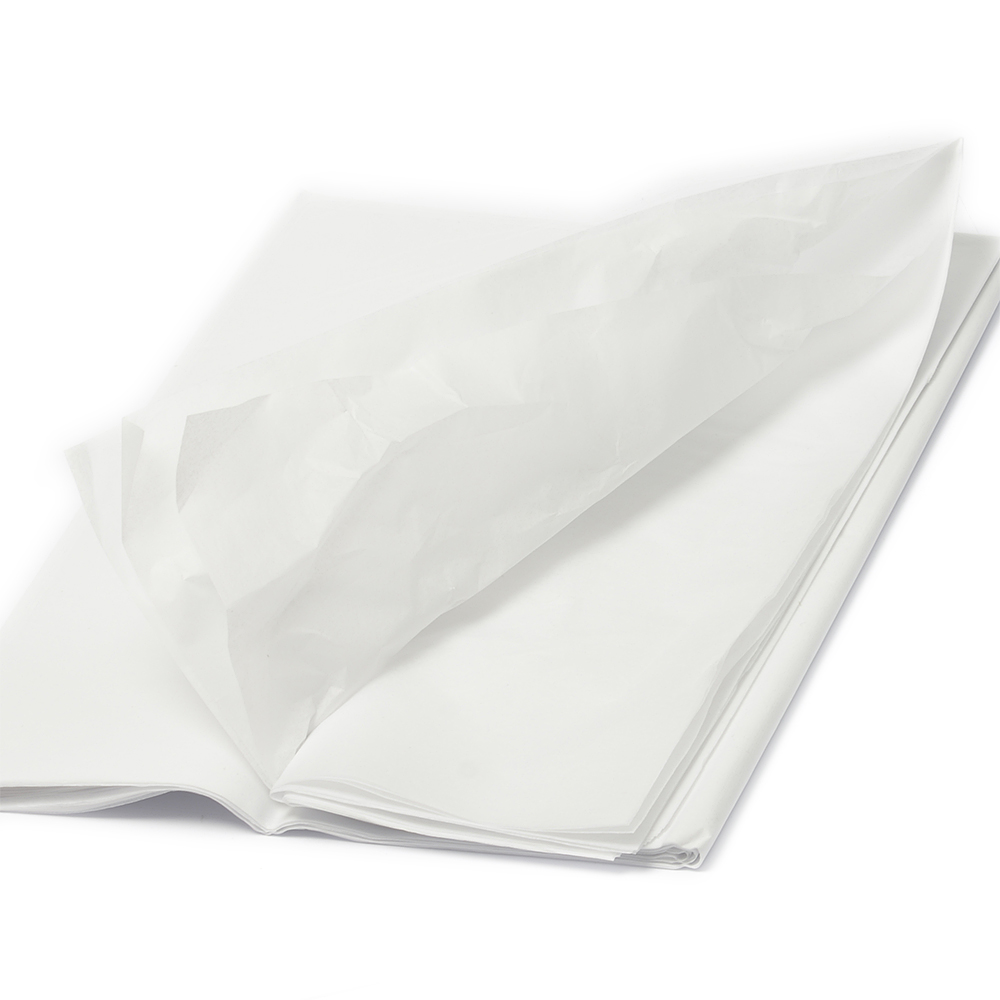 Набор бумаги тишью, 10 листов, цвет белый