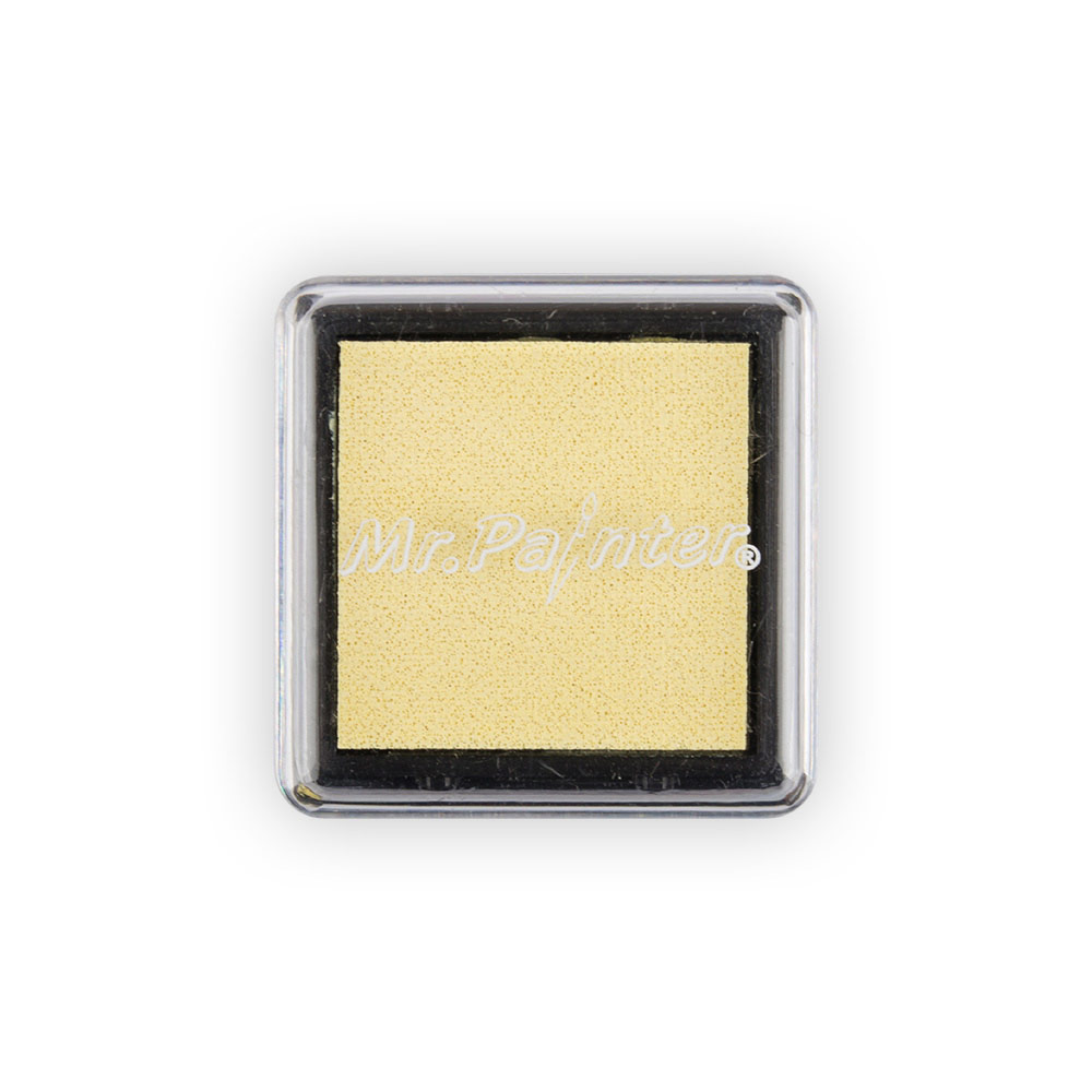 Штемпельная подушечка MrPainter, цвет бледно-жёлтый (кремовый)