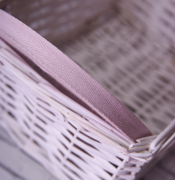 Лента киперная 13 мм, цвет нежный розовый румянец