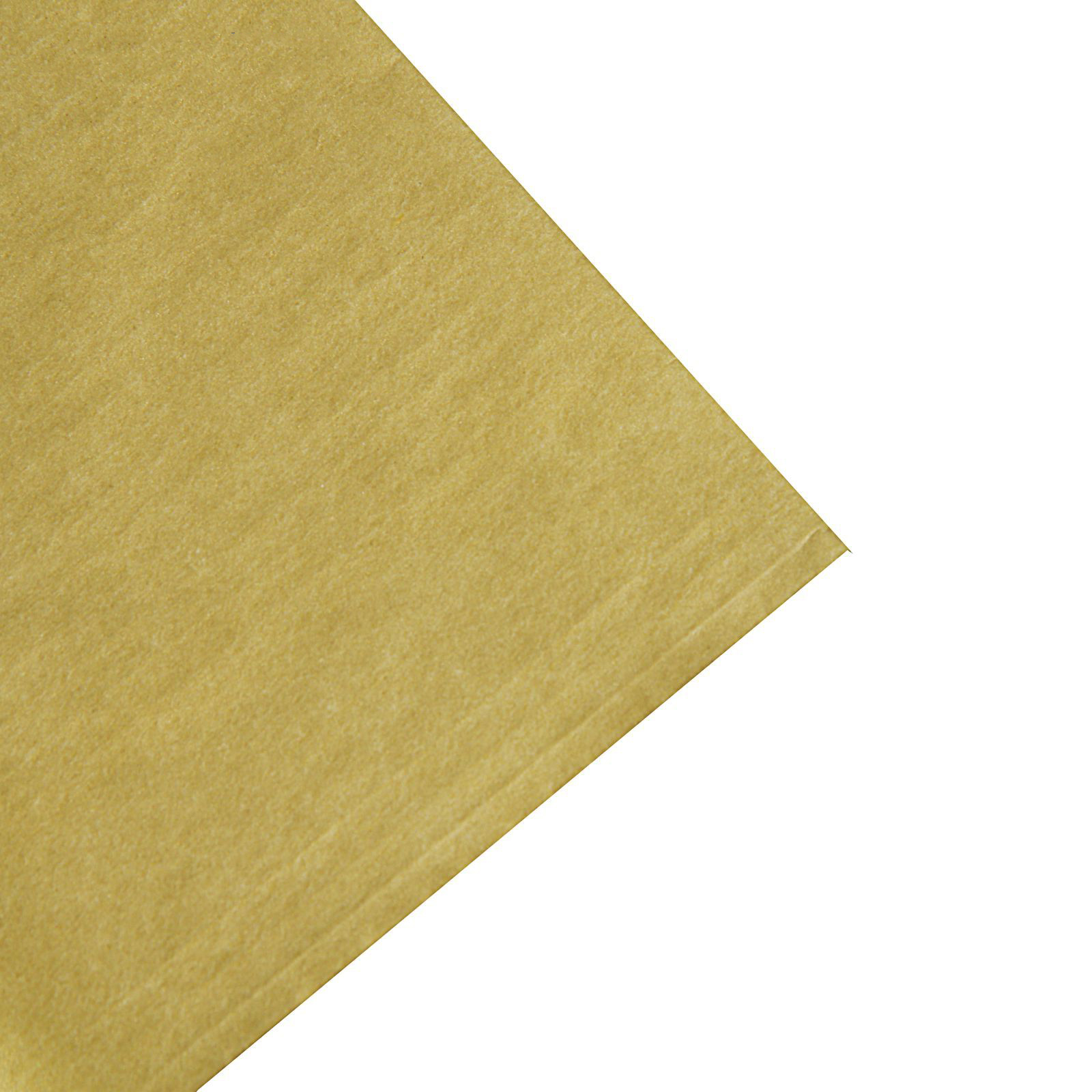 Набор бумаги тишью, 10 листов, цвет золотистый