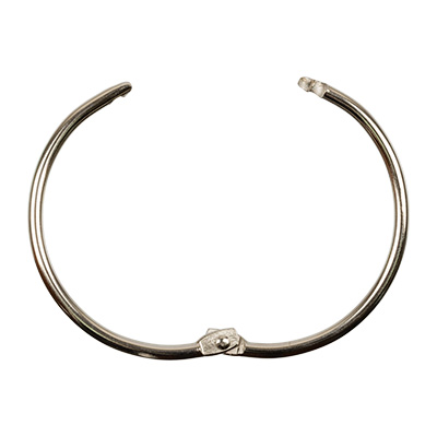 Кольца для альбома 30 мм, цвет серебро, 2 шт