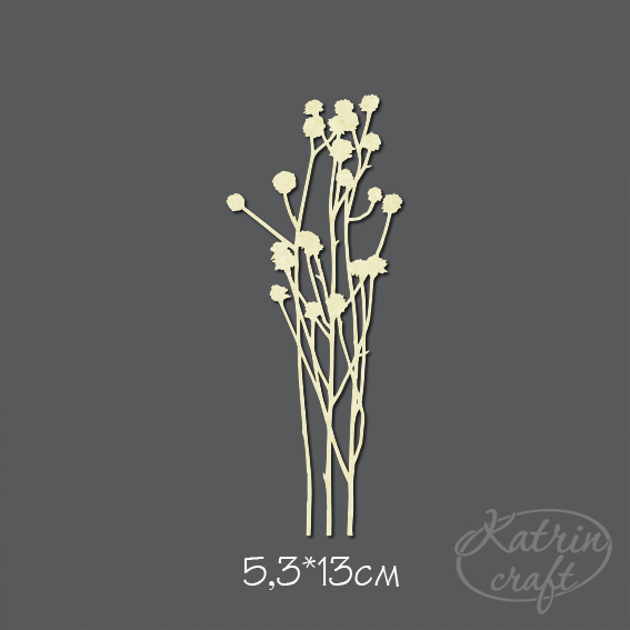 Чипборд "Сухоцвет"