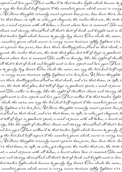 Оверлей (тонкий прозрачный пластик) Фабрика Декору «Письмо», А4