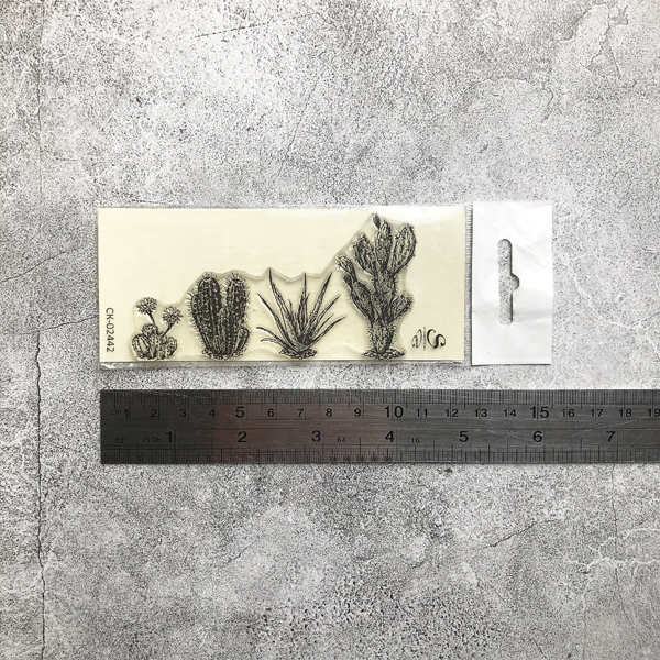 Штамп Stylish Stamps "4 кактуса"