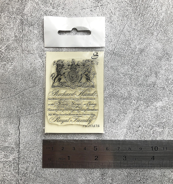 Штамп Stylish Stamps "Витажный лейбл "Richard Hand""