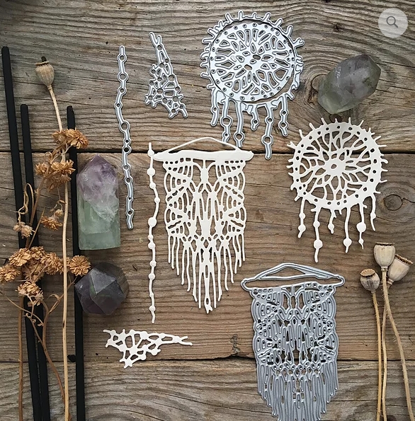 Ножи для вырубки mimi cut "Макраме"