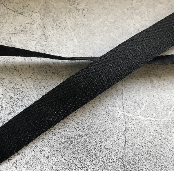 Лента киперная 10 мм,цвет чёрный