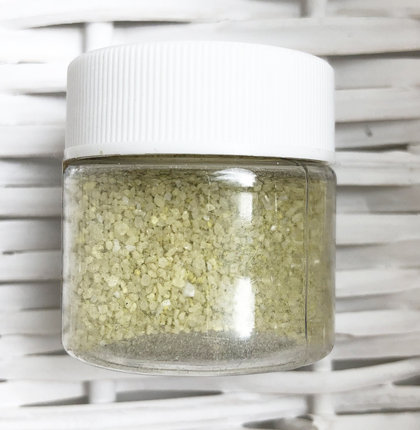 Пыльца в гранулах, цвет желтый