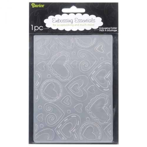 Папка для тиснения Darice "Layered Hearts"