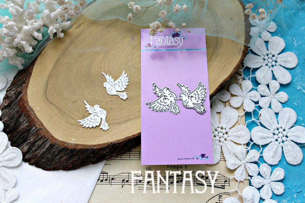 Ножи для вырубки Fantasy "Голуби"