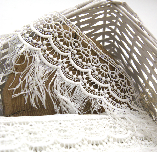 Кружево 11 см "Ловец снов", цвет молочный