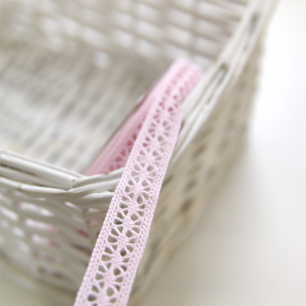 Кружево вязаное 15 мм , цвет нежный розовый (170334)