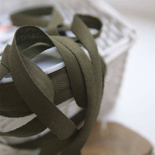 Лента киперная 14 мм, цвет хаки