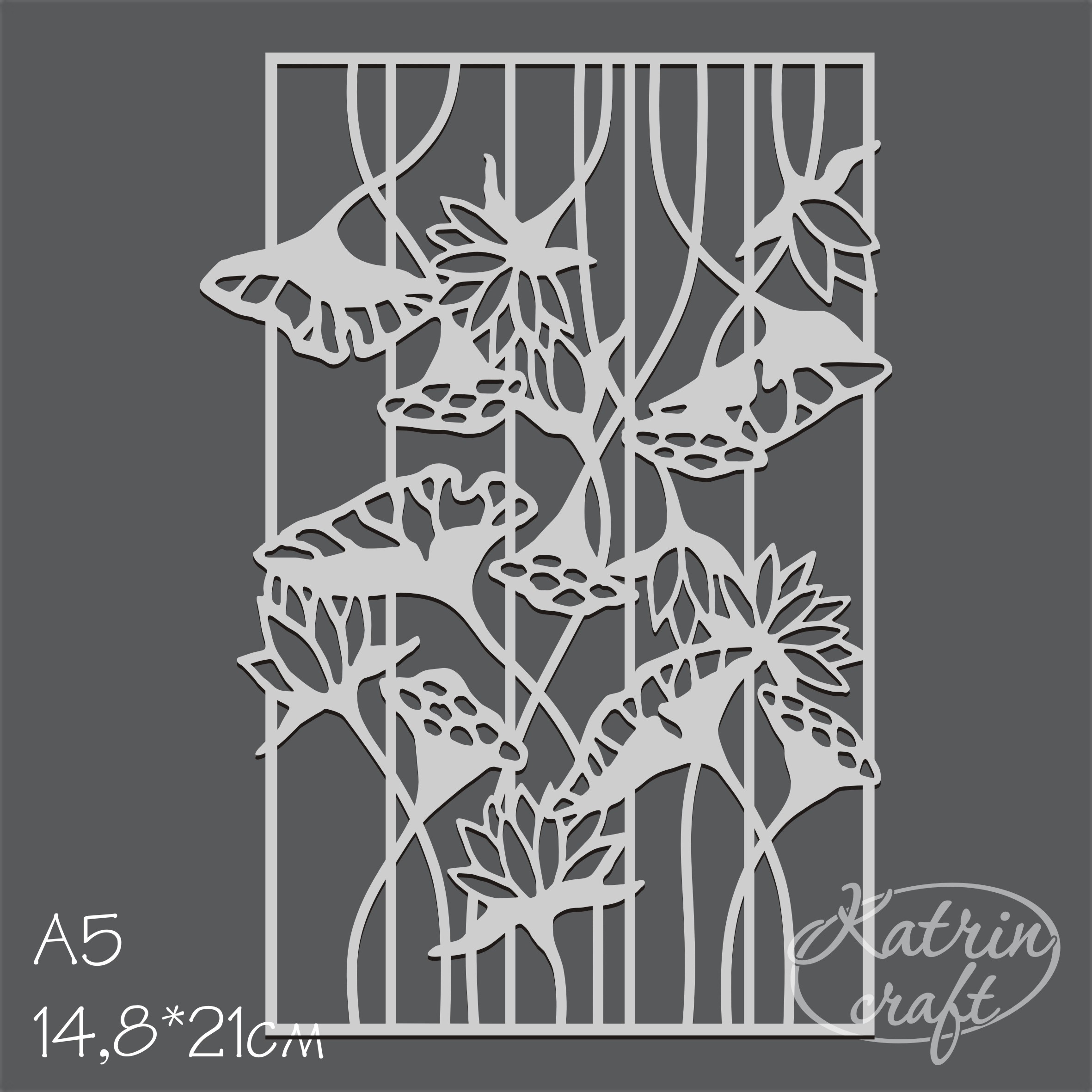 Маска Katrin craft А5 "Лотос"