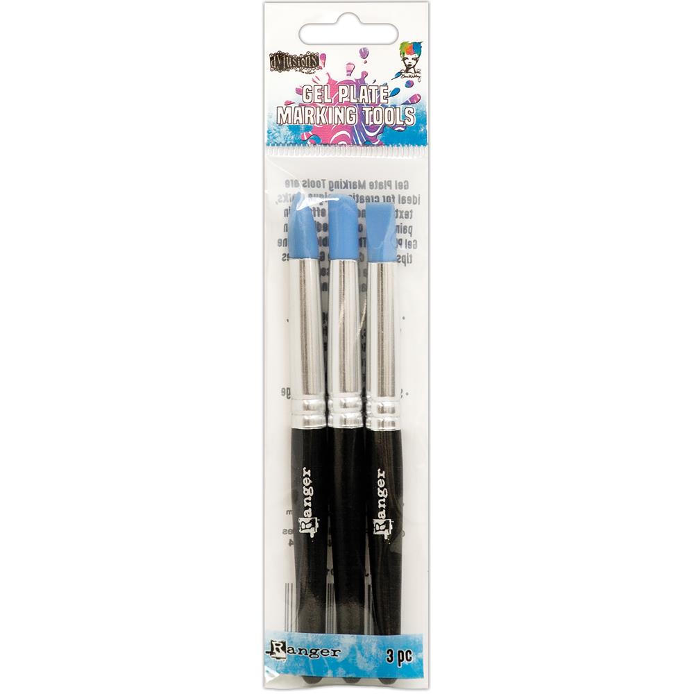 Набор силиконовых кистей Ranger "Gel Press"