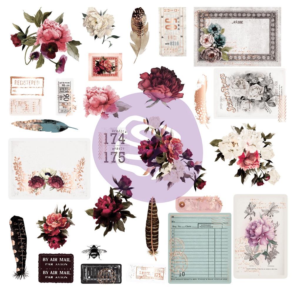 Набор вырубки Prima Marketing "Midnight Garden"