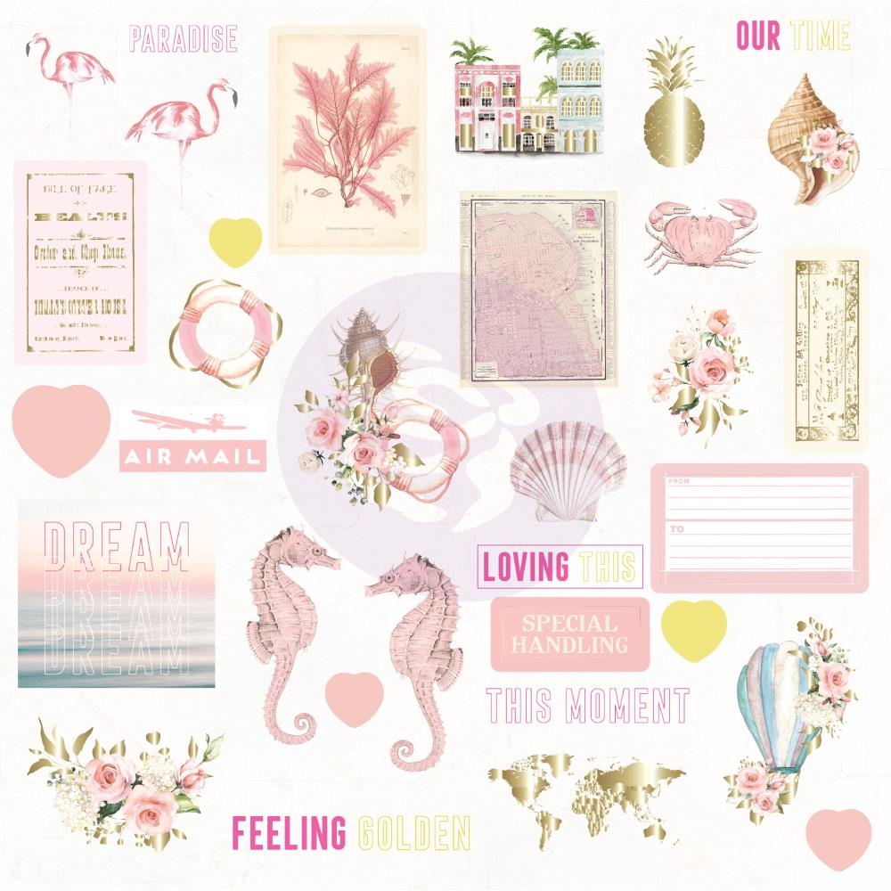 Набор вырубки Prima Marketing "Golden Coast"