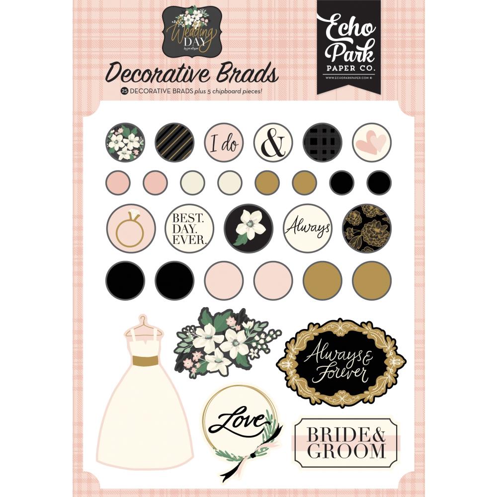 Набор брадс Echo Park "Wedding Day"