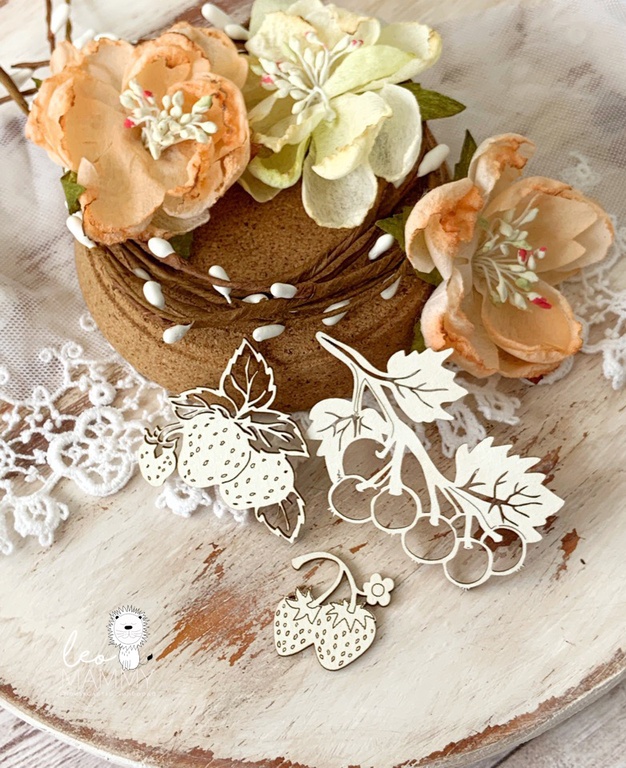 Чипборд "Набор ягод"