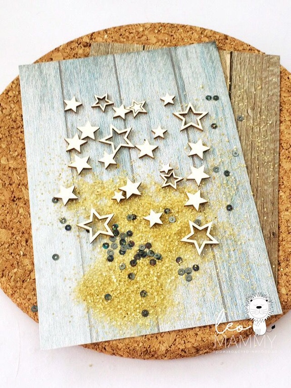 Чипборд "Набор звёздочек"