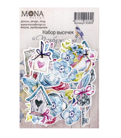 Набор картонной вырубки MONAdesign "Пробуждение"