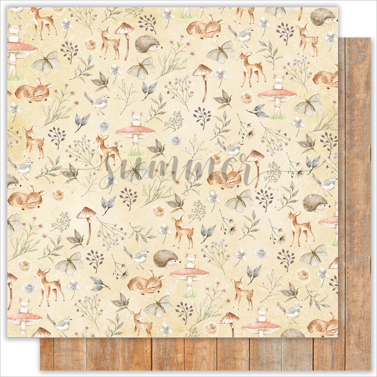 Бумага Summer studio "Forest story", Deer (SMST5)