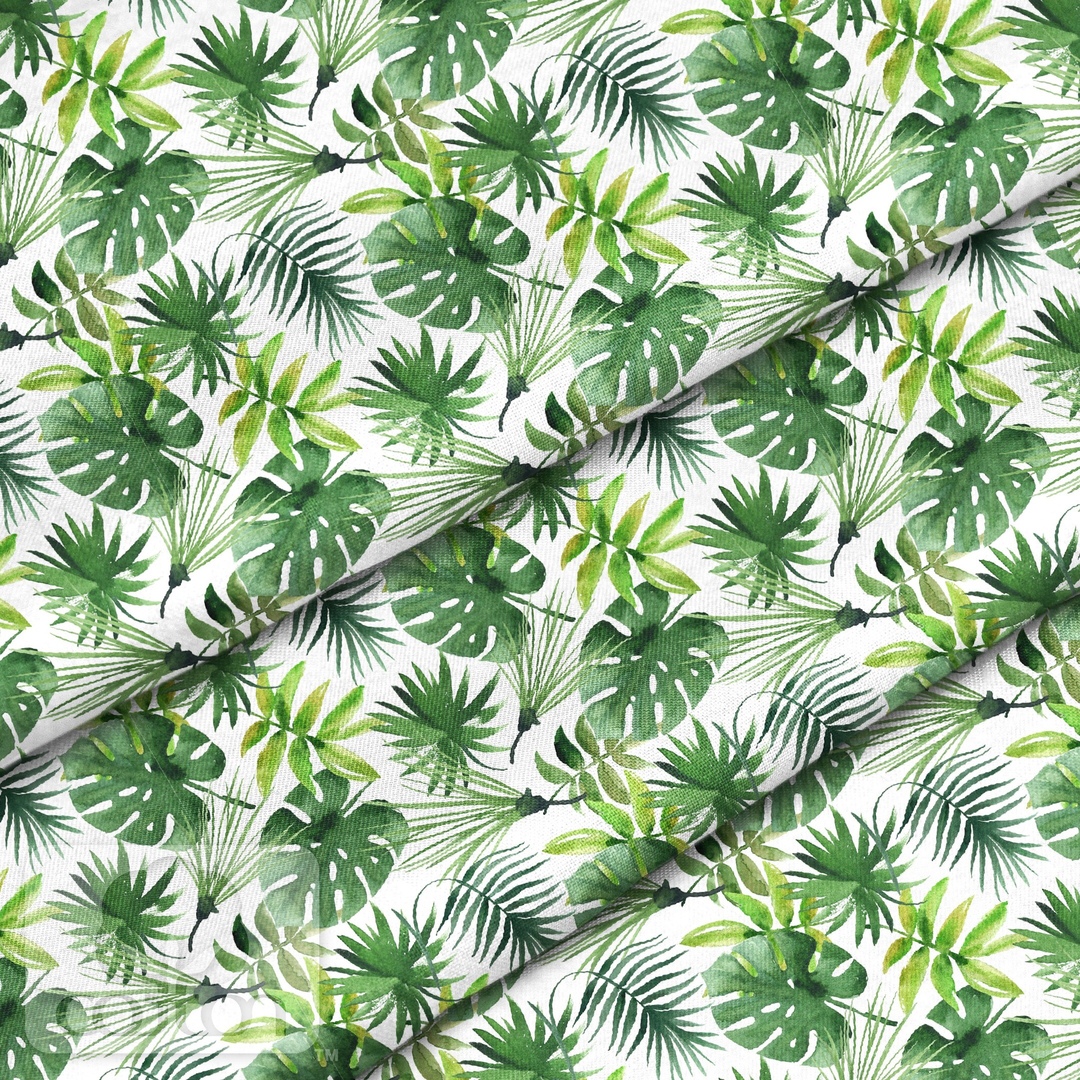 Отрез ткани 100 % хлопок-премиум, 80 х 50 см, Тропики