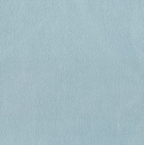 Велюр 35 х 50 см , цвет Небесный голубой