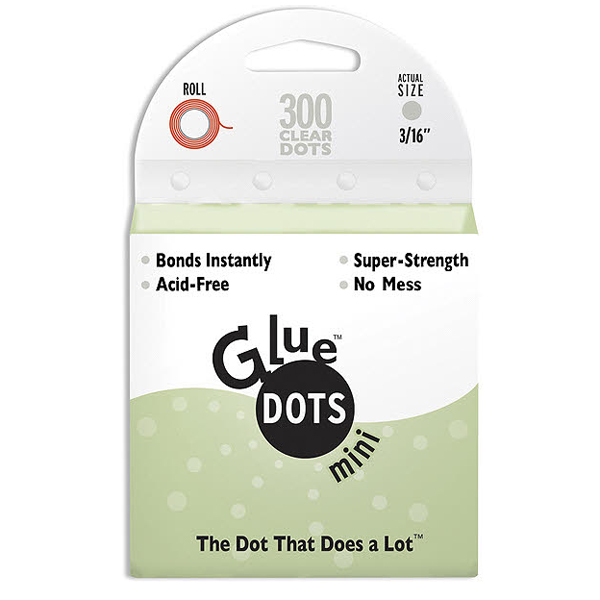 Клеевые точки Glue Dots 0,5 см (3/16 дюйма)