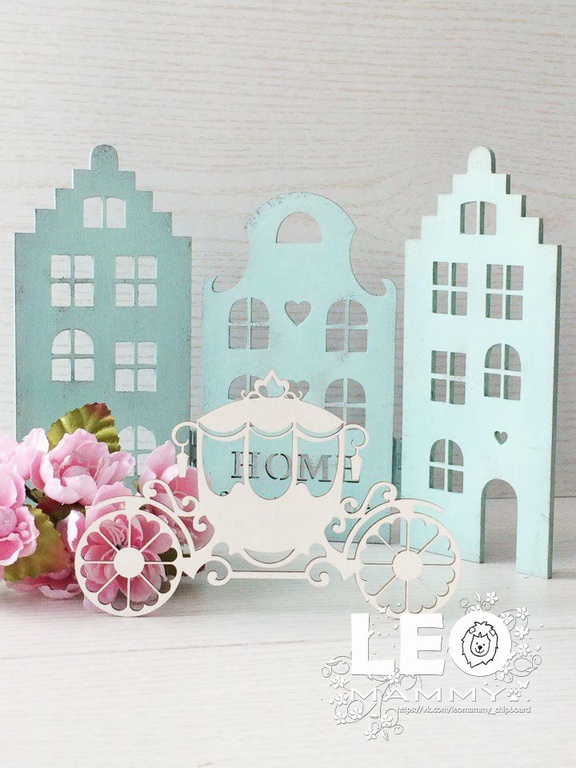Чипборд LeoMAMMY "Карета"