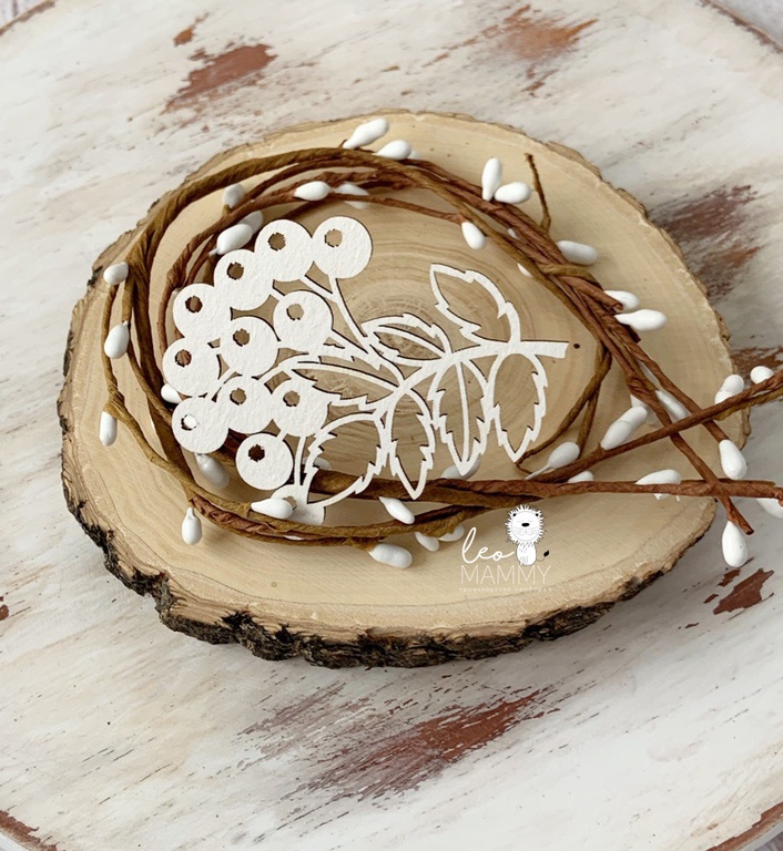 Чипборд LeoMAMMY "Веточки рябины"