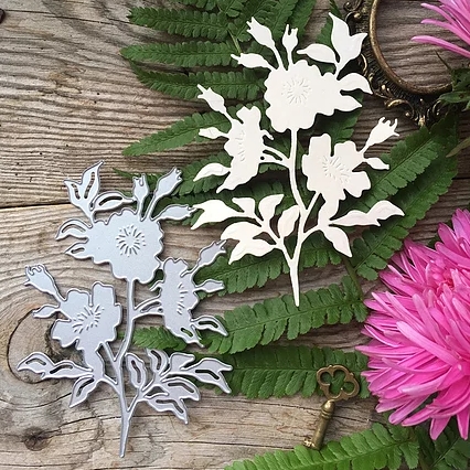 Ножи для вырубки mimi cut "Дикая роза"