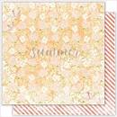 Бумага Summer studio "My autumn", Peach flowers (SMST26)