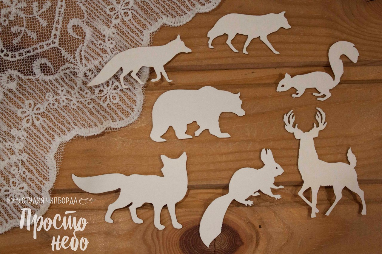 Чипборд Просто Небо. "Животные"