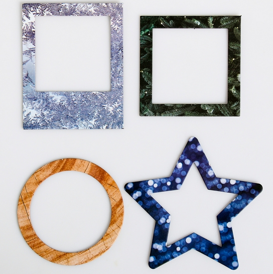 Рамочки из чипборда Артузор "Тепло новогодней ночи"