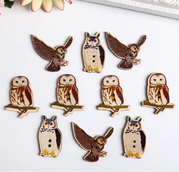 Деревянный декор Артузор "Филины, совы"