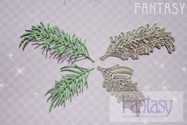 Ножи для вырубки Fantasy "Сосновые ветки 2"