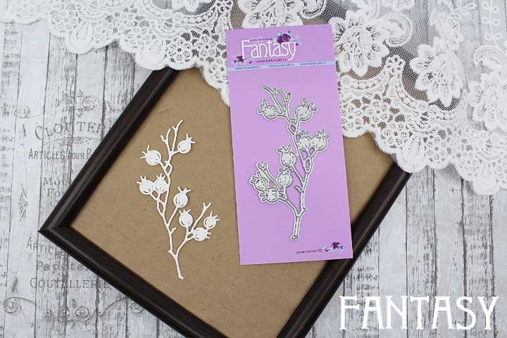 Нож для вырубки Fantasy "Шиповник"