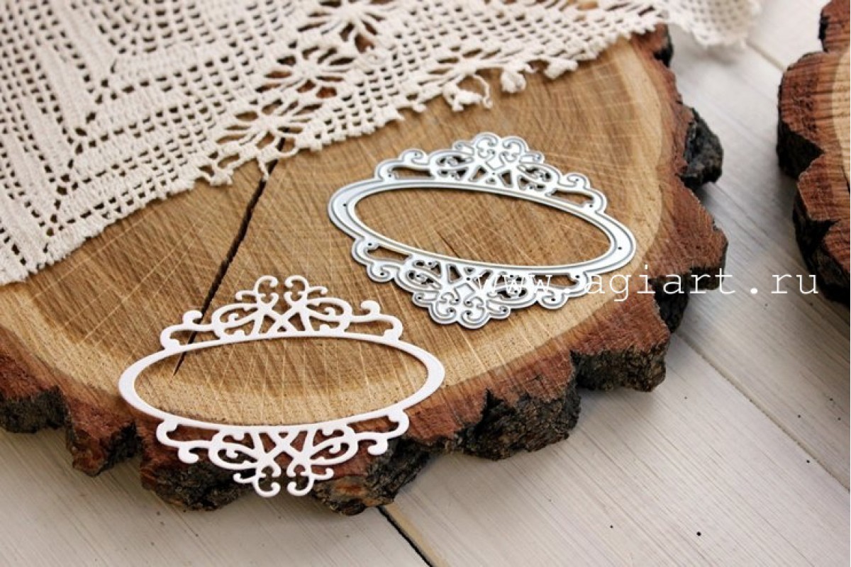 Нож для вырубки Agiart "Рамочка №2"