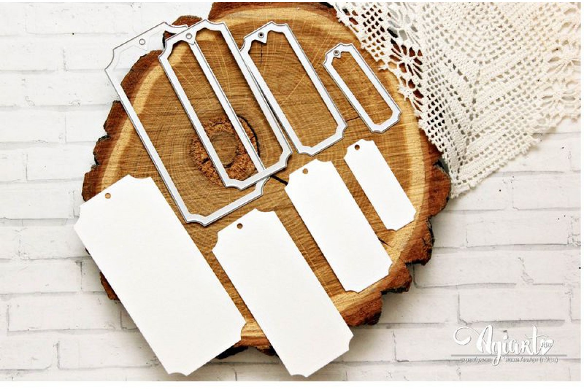 Нож для вырубки Agiart "Теги №2"