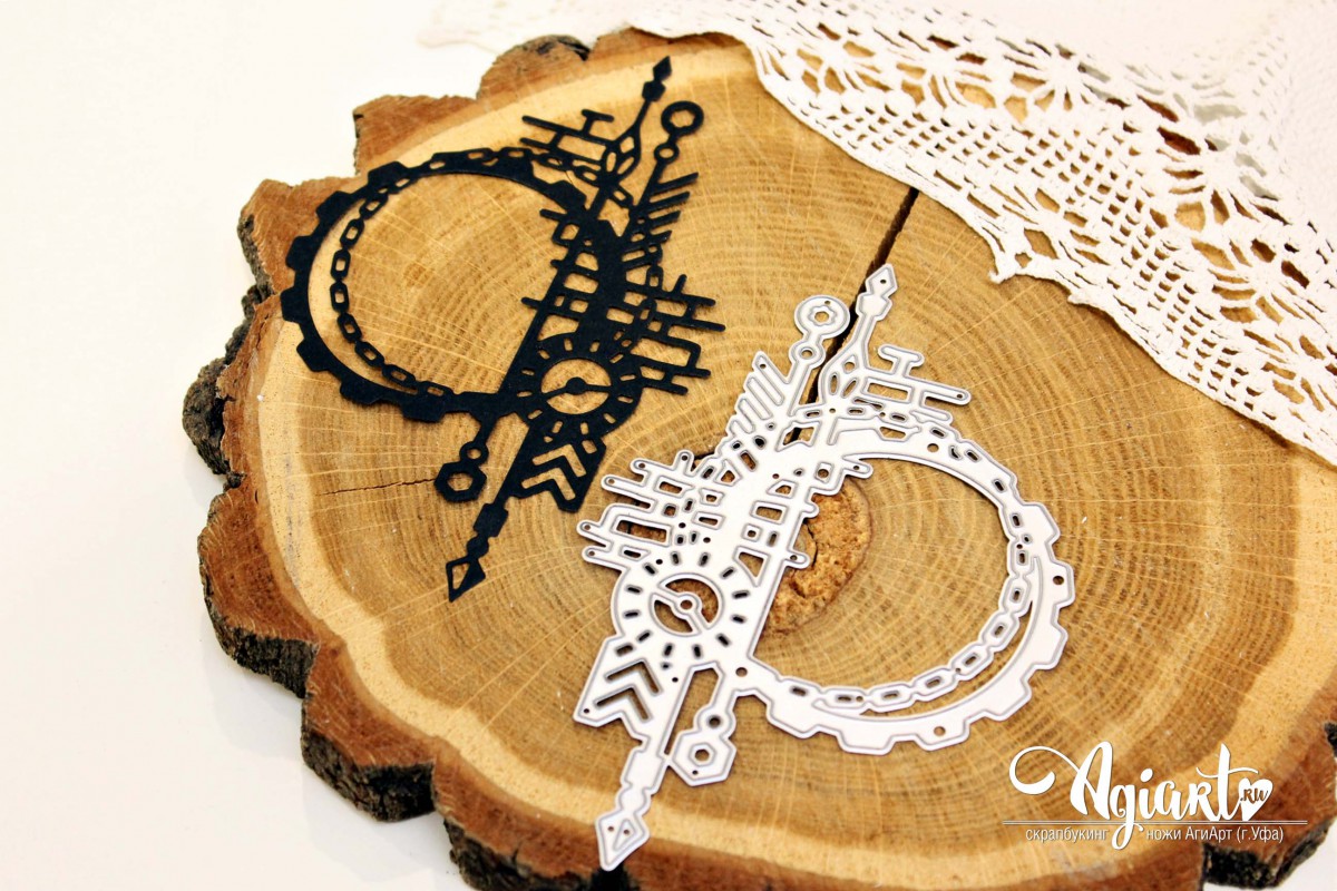 Нож для вырубки Agiart "Рамка "Брутальность"