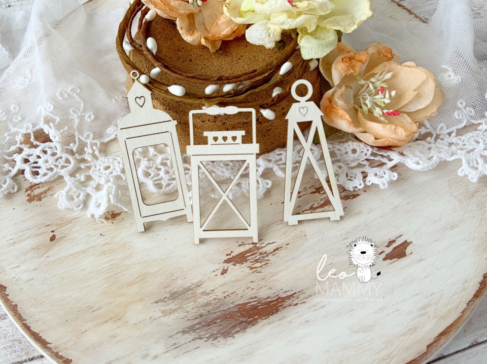 Чипборд LeoMAMMY "Фонари Малые"