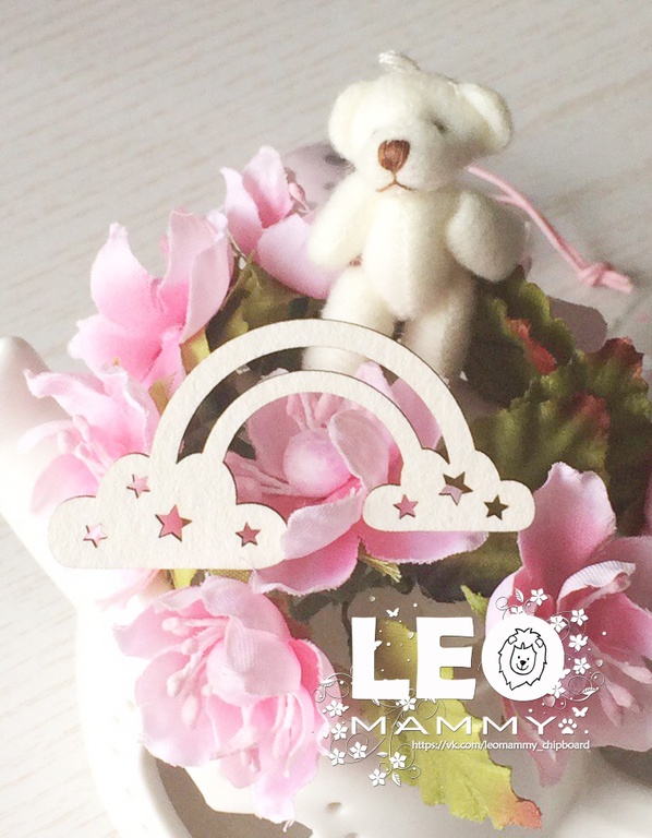 Чипборд LeoMAMMY "Радуга"