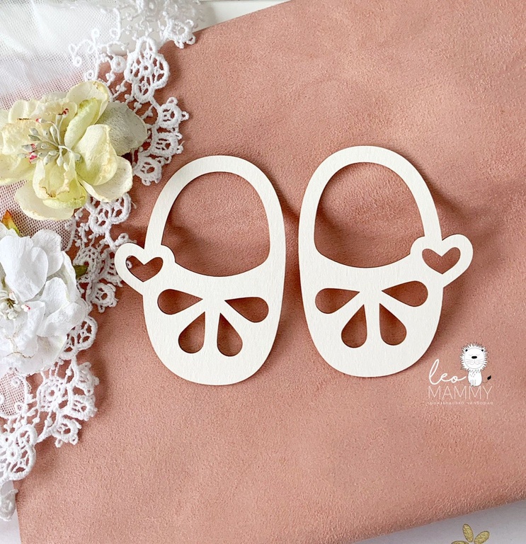 Заготовка для тиснения "Сандалики"