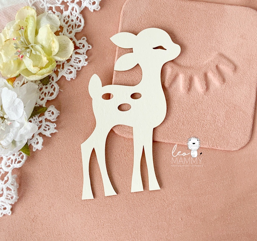 Заготовка для тиснения "Оленёнок"