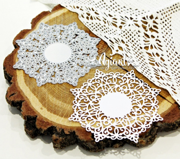 Нож для вырубки Agiart набор "Салфетка № 9"