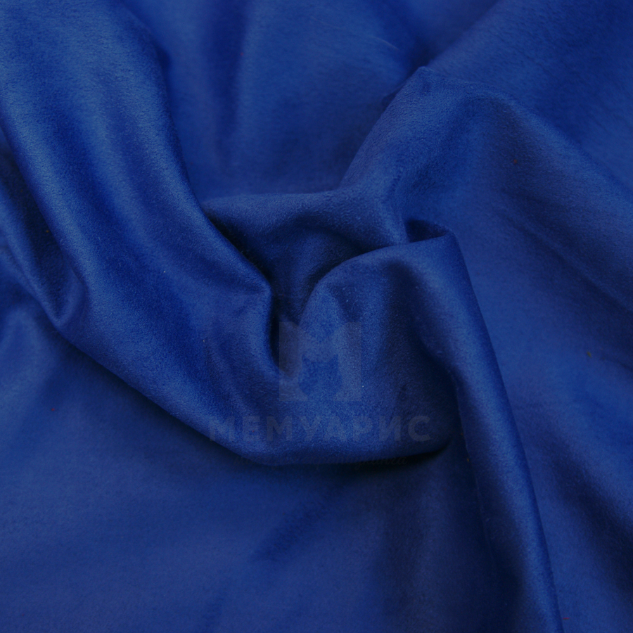Замша двусторонняя, отрез 35 х 50 см, цвет Ультрамарин