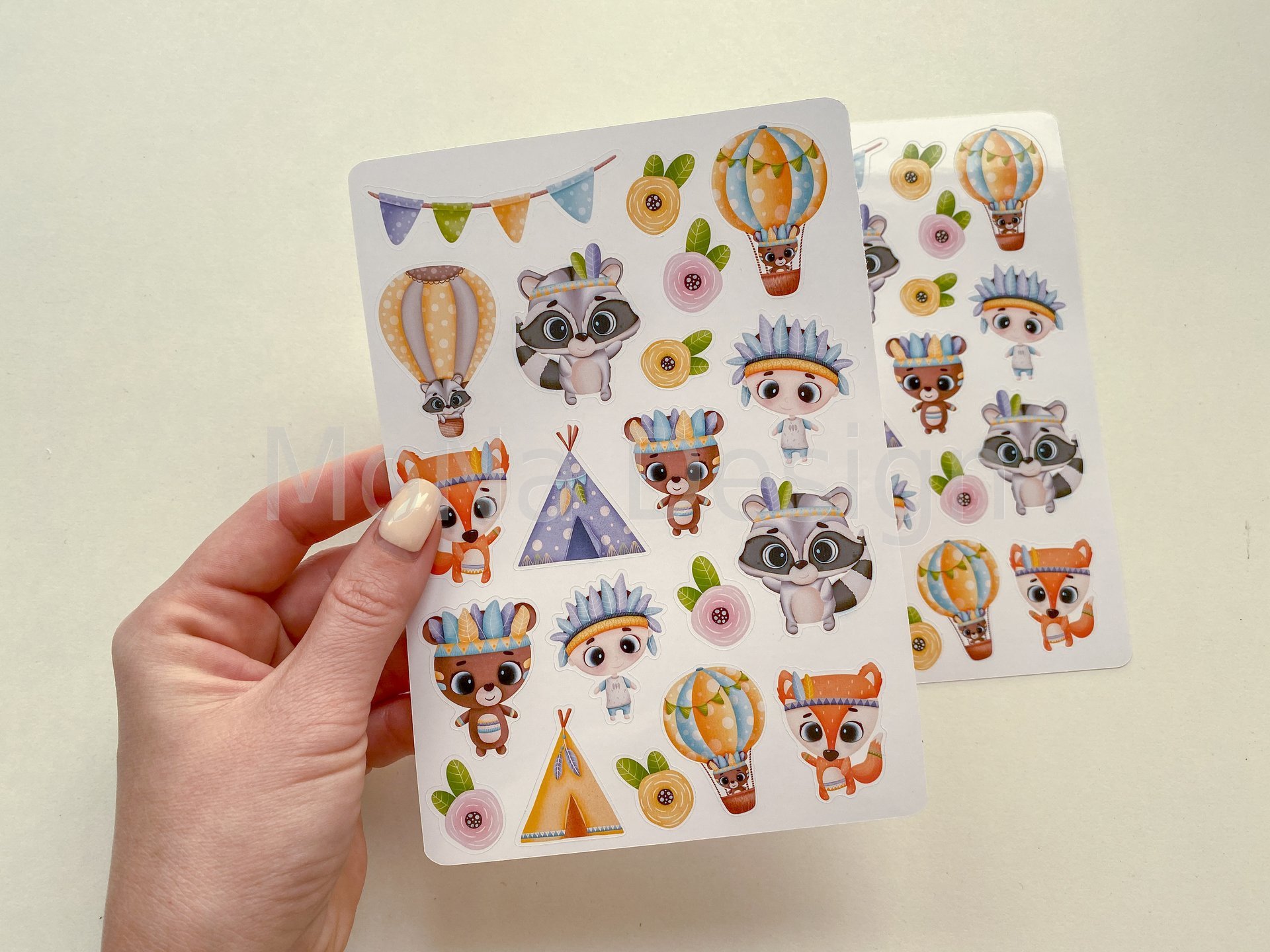 Набор стикеров MONAdesign "Волшебный путь"