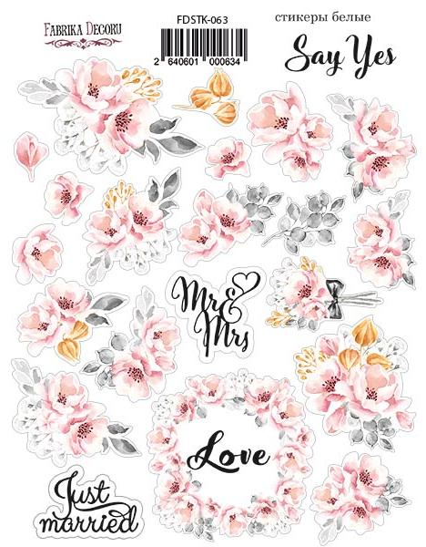 Наклейки бумажные Фабрика Декору "Say Yes" #063