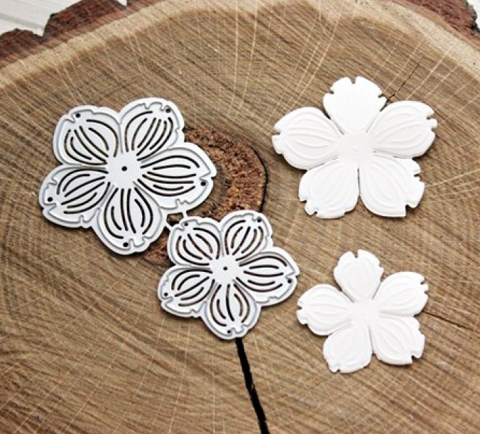 Нож для вырубки Agiart "Набор цветов №1"